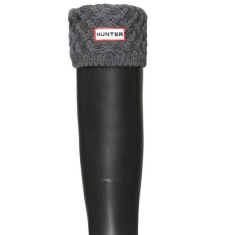Hunter Boot Basketweave Cuff Welly Socks